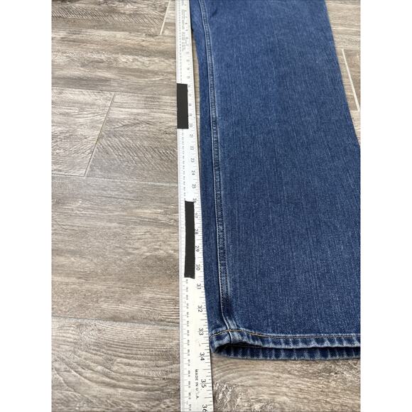 Y2K Tommy Hilfiger Vintage Relaxed Fit Classic Straight 2005 34x34 Men’s Jeans - Picture 13 of 16